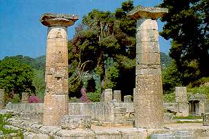 Руины храма Зевса, какими мы их видим сегодня